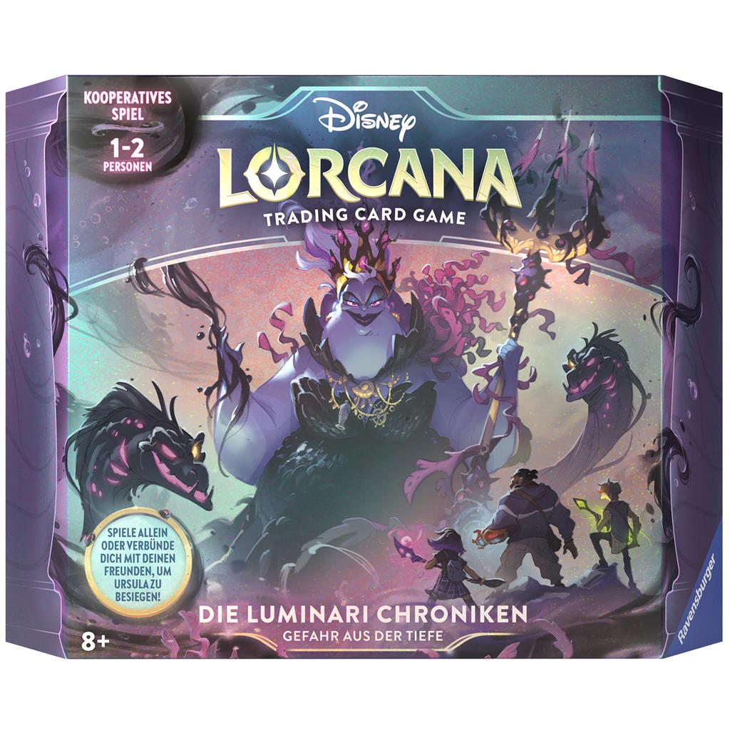Disney Lorcana: Ursulas Rückkehr - Die Luminari Chroniken: Gefahr aus der Tiefe Geschenk-Set - Deutsch - pokechosto.shop