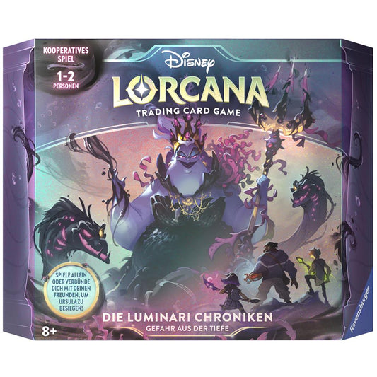 Disney Lorcana: Ursulas Rückkehr - Die Luminari Chroniken: Gefahr aus der Tiefe Geschenk-Set - Englisch - pokechosto.shop
