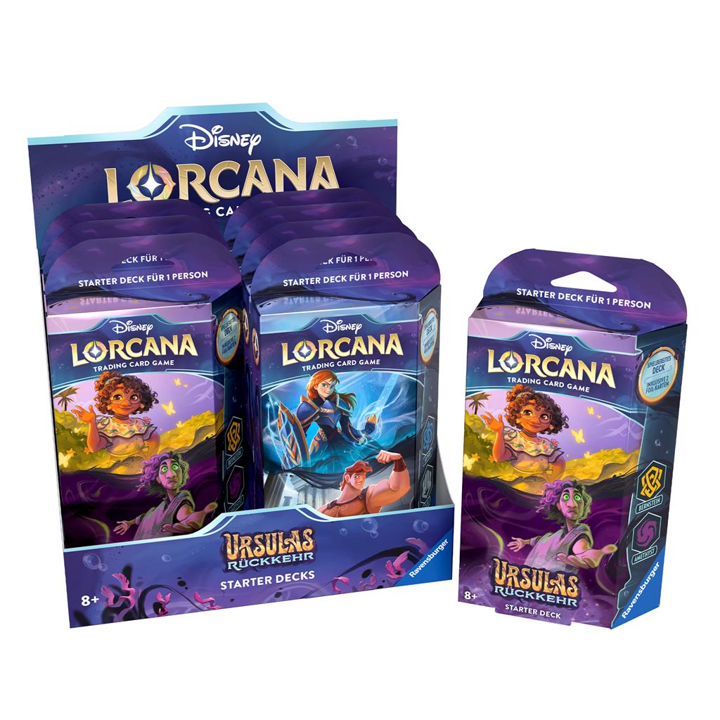 Disney Lorcana: Ursulas Rückkehr - Starter Deck - Deutsch - pokechosto.shop