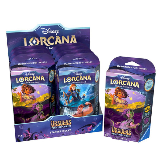 Disney Lorcana: Ursulas Rückkehr - Starter Deck - Deutsch - pokechosto.shop