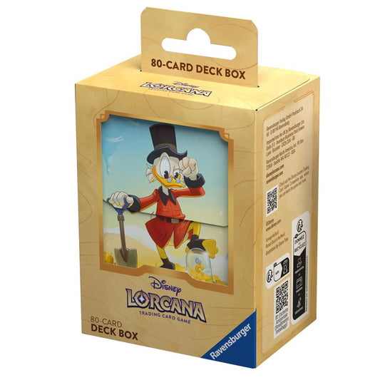 Disney Lorcana: Die Tintenlande - Deck Box "Dagobert Duck" - pokechosto.shop