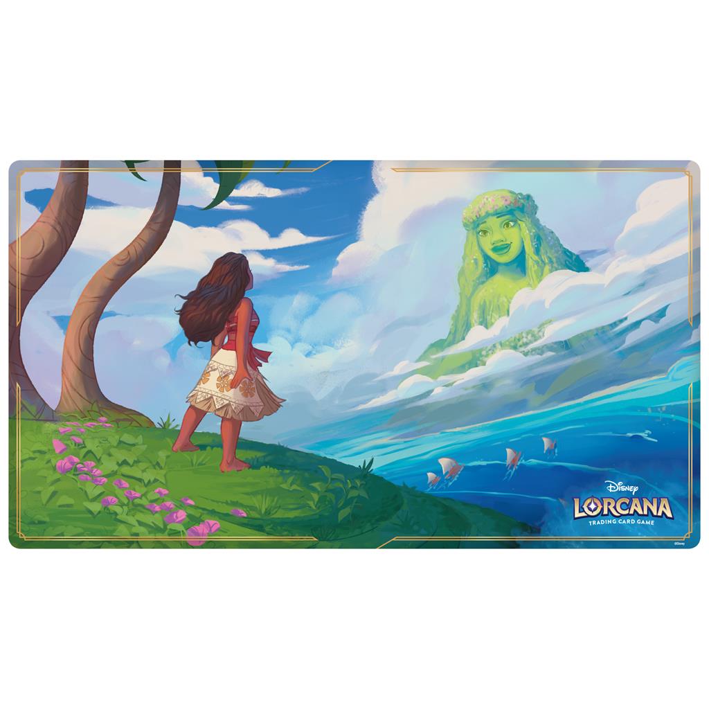 Disney Lorcana: Die Tintenlande - Spielmatte "Moana" - pokechosto.shop