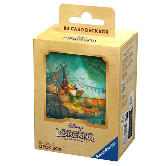 Disney Lorcana: Die Tintenlande - Deck Box "Robin Hood" - pokechosto.shop
