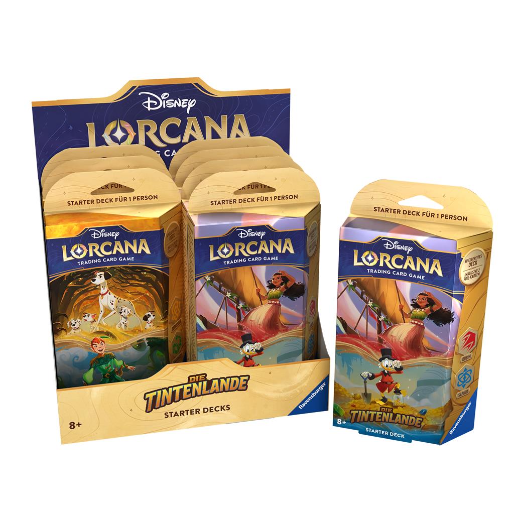 Disney Lorcana: Die Tintenlande - Starter Deck - English - pokechosto.shop