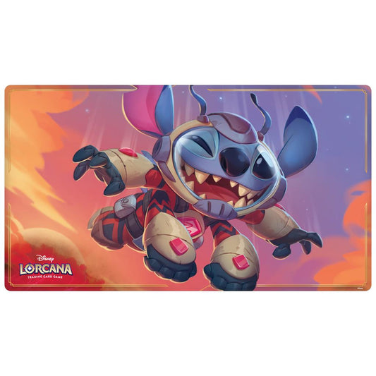 Disney Lorcana: Die Tintenlande - Spielmatte "Stitch" - pokechosto.shop