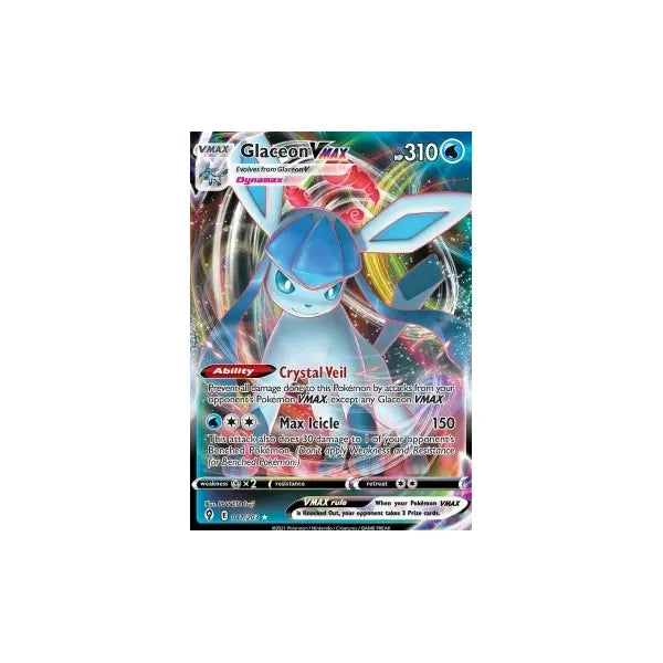 Glaceon VMAX (EVS 041) Shifting Gears - Glaceon VMAX English