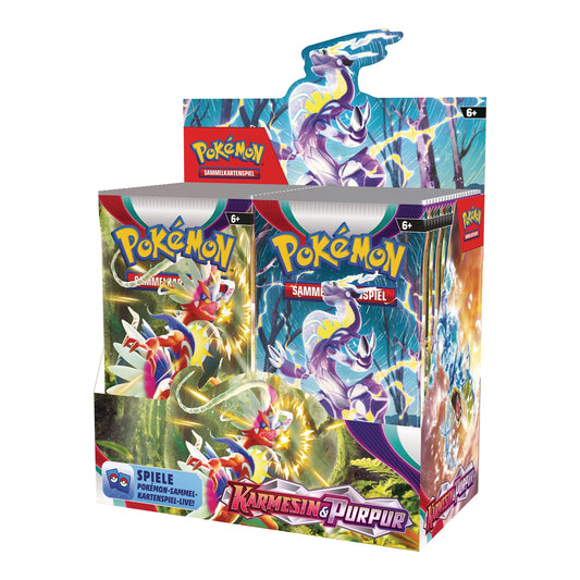 Pokemon Karmesin & Purpur Display Deutsch - pokechosto.shop