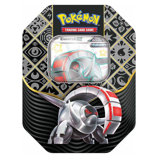 Pokemon Paldeas Schicksale Tin Eisenrad EX Deutsch - pokechosto.shop