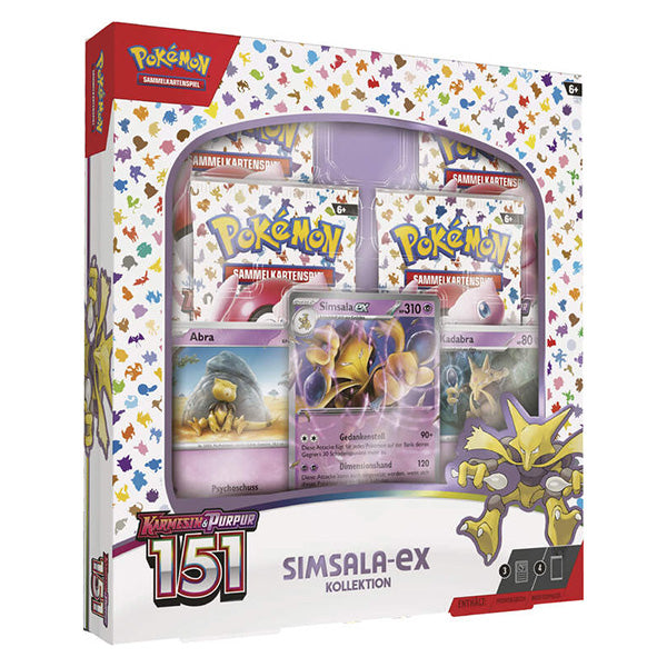 Pokemon 151 Simsala EX Kollektion Deutsch - pokechosto.shop