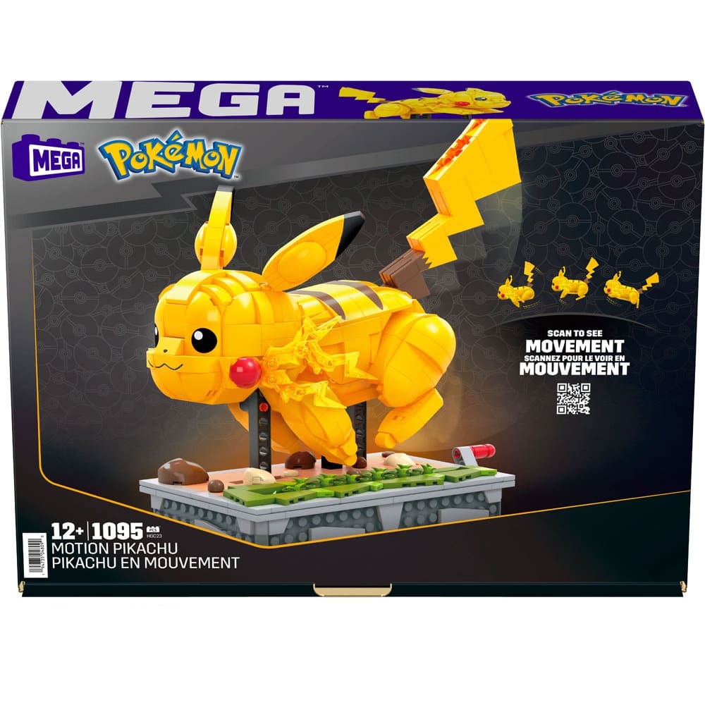 Pokémon Mega Construx Bauset Motion Pikachu - pokechosto.shop