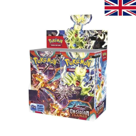 Pokemon Obsidian Flames Display English - pokechosto.shop