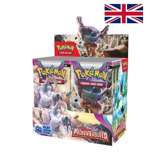 Pokemon Paldea Evolving Display English - pokechosto.shop