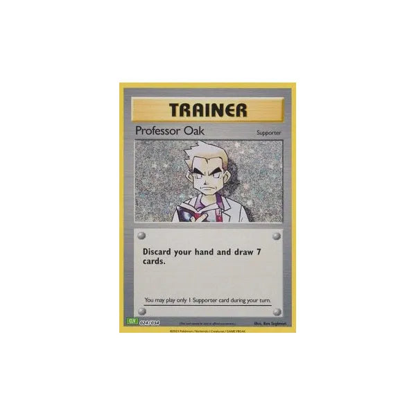 Professor Oak (CLV 024) Pokémon Trading Card Game Classic: Bisaflor &amp; Lugia ex Deck - Professor Oak English