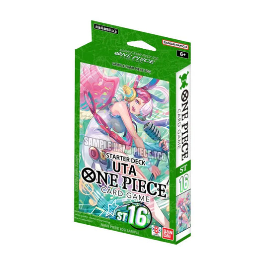One Piece ST-16 Green Uta Starter Deck - Englisch - pokechosto.shop
