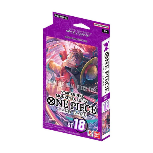 One Piece ST-18 Purple Monkey.D.Luffy Starter Deck - Englisch - pokechosto.shop