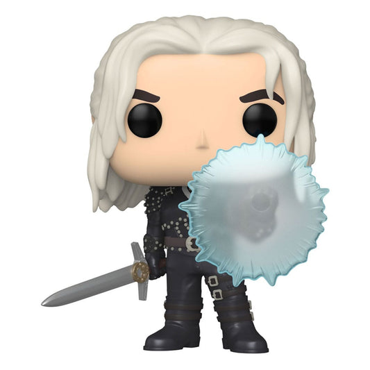 The Witcher POP! TV Vinyl Figur Geralt (Shield) 9 cm - pokechosto.shop