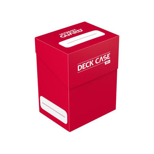 Ultimate Guard Deck Case 80+ Standardgröße Rot - pokechosto.shop