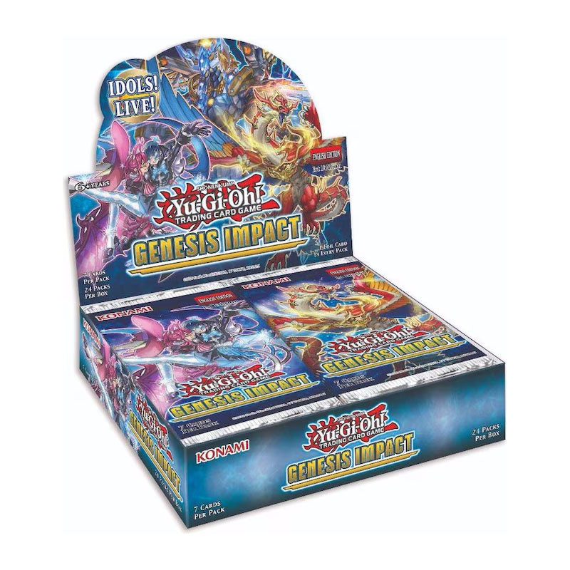 Yu-Gi-Oh! Genesis Impact Booster Display 24 Packs Englisch - pokechosto.shop