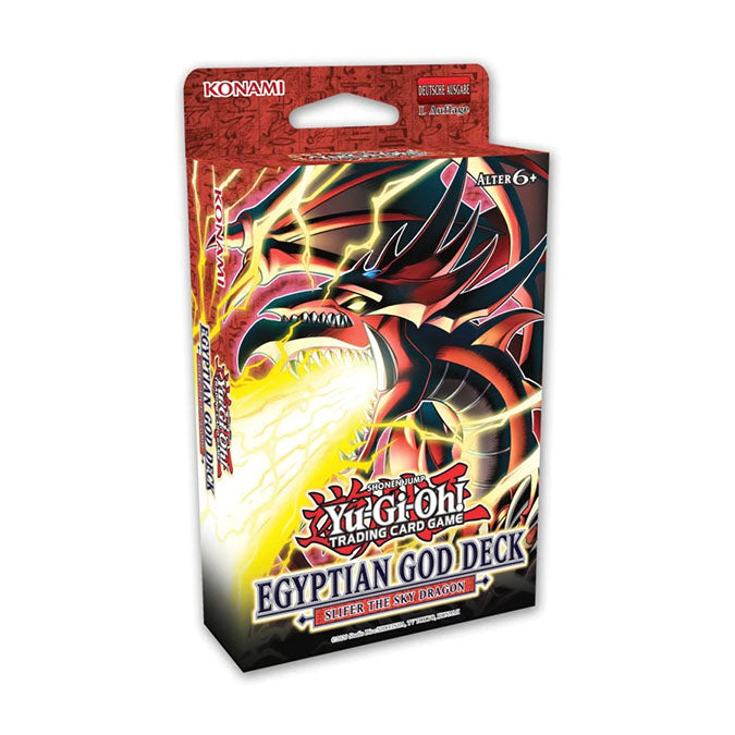 Yu-Gi-Oh! Structure Deck: Egyptian God - Slifer the Sky Dragon Deck Englisch - pokechosto.shop