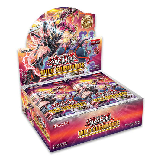 Yu-Gi-Oh! Wild Survivors - Special Booster Display 24 Packs - Deutsch - pokechosto.shop