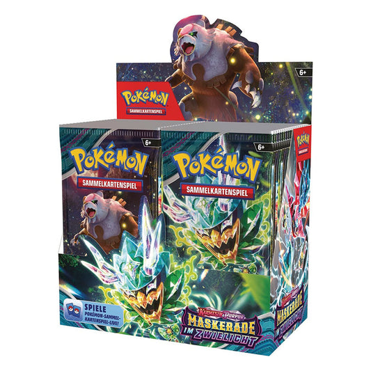 Pokemon Maskerade im Zwielicht 36er Booster Display Deutsch - pokechosto.shop
