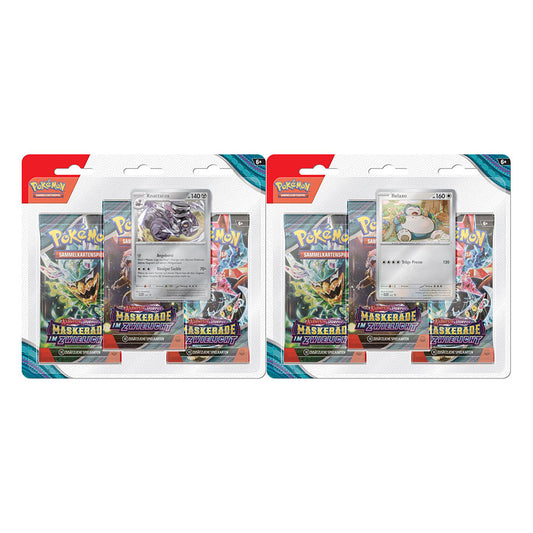 Pokemon Maskerade im Zwielicht 3er Blister Deutsch - pokechosto.shop
