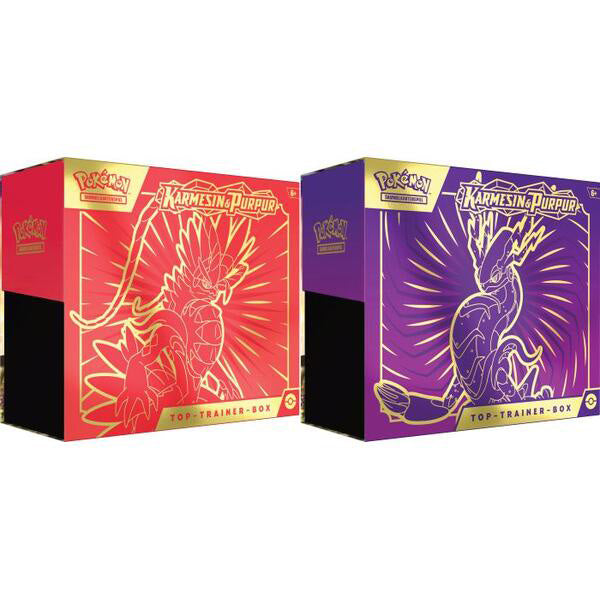Pokemon Karmesin Purpur Top Trainer Box - Deutsch - pokechosto.shop