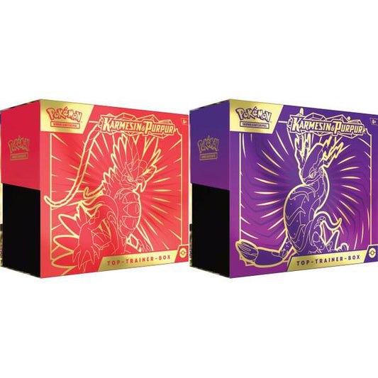 Pokemon Karmesin Purpur Top Trainer Box - Deutsch - pokechosto.shop