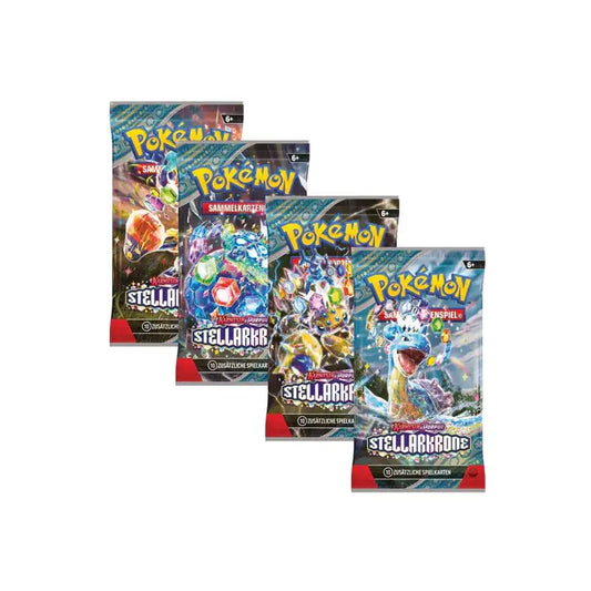 Pokemon Stellar Crown 36 Booster Display German