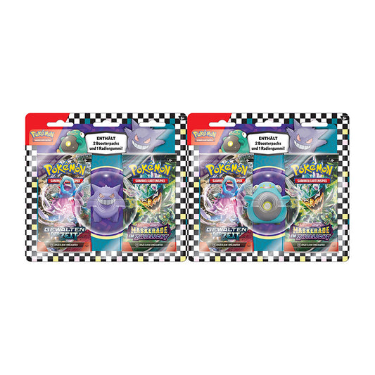 Pokemon Back to School Eraser Blister 2024 Deutsch - pokechosto.shop