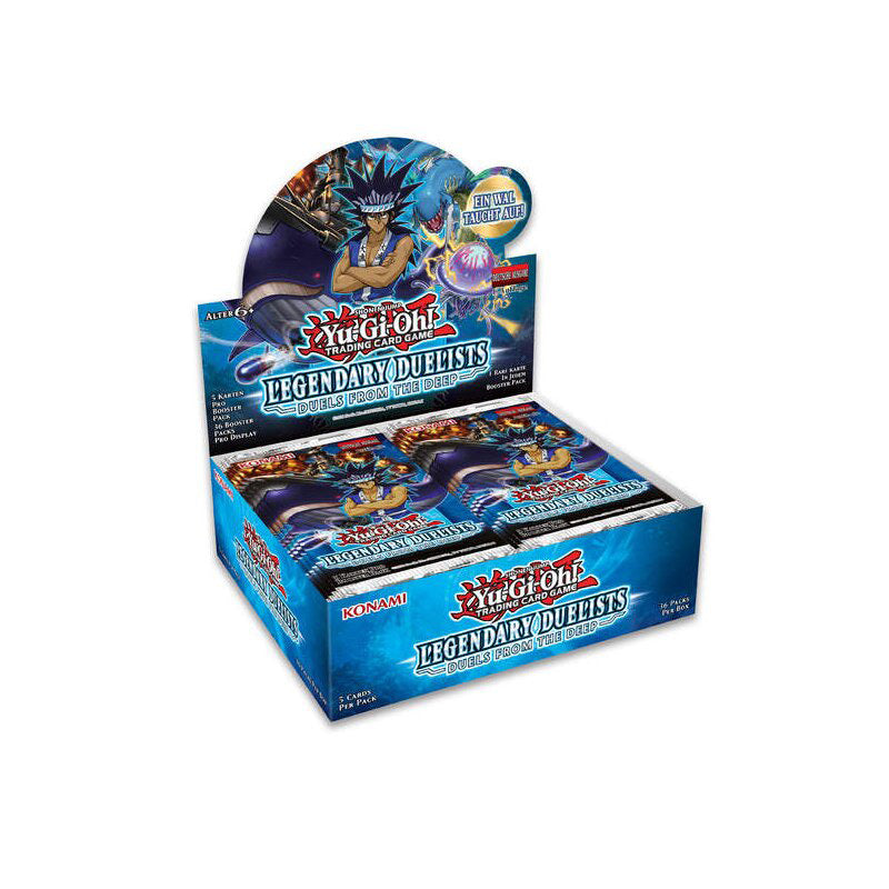 Yu-Gi-Oh! - Legendary Duelists: Duels from the Deep Booster Display - Englisch - 1st Edition - pokechosto.shop