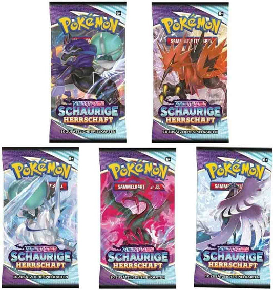 Pokemon Schaurige Herrschaft Booster Deutsch - pokechosto.shop