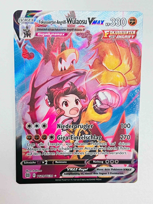 Fokussierter Angriff Wulaosu Vmax - pokechosto.shop