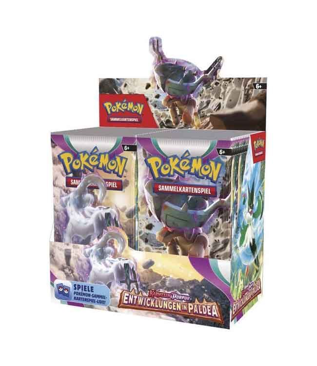 Pokemon Entwicklungen in Paldea Display Deutsch - pokechosto.shop