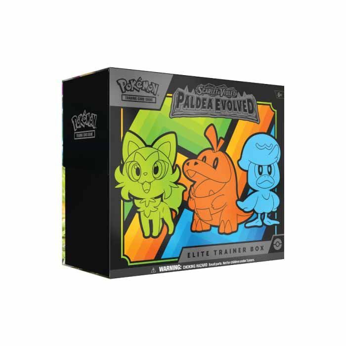 Pokemon Paldea Evolved Top Trainer Box English - pokechosto.shop