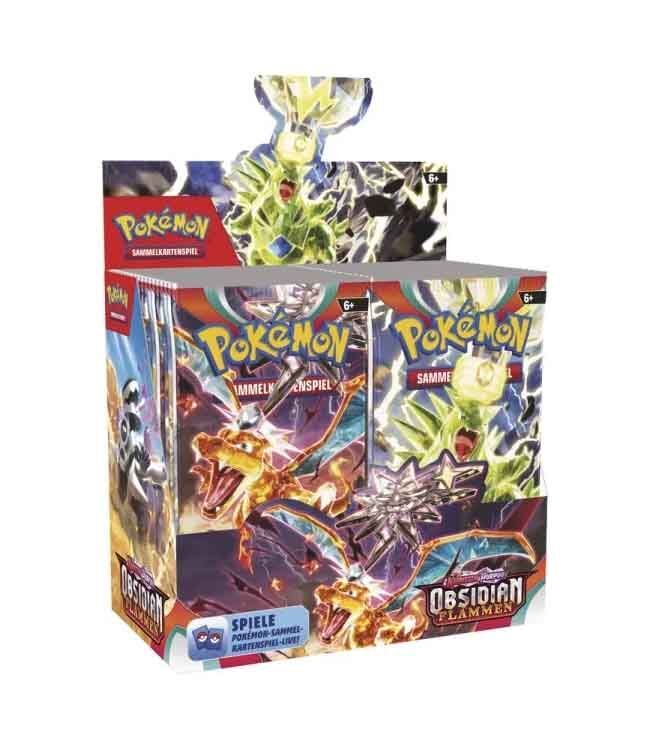 Pokemon Obsidian Flammen Display Deutsch - pokechosto.shop