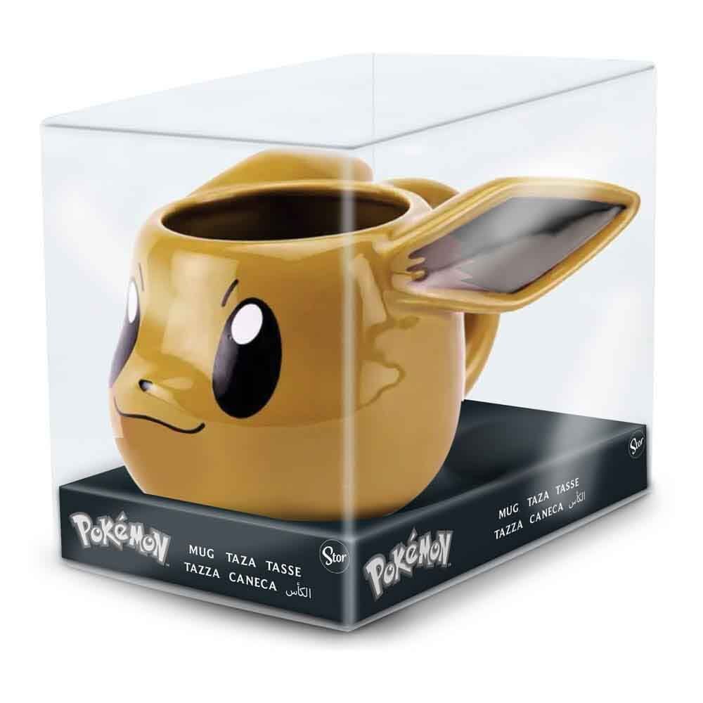 Pokémon 3D Tasse Evoli 385 ml - pokechosto.shop