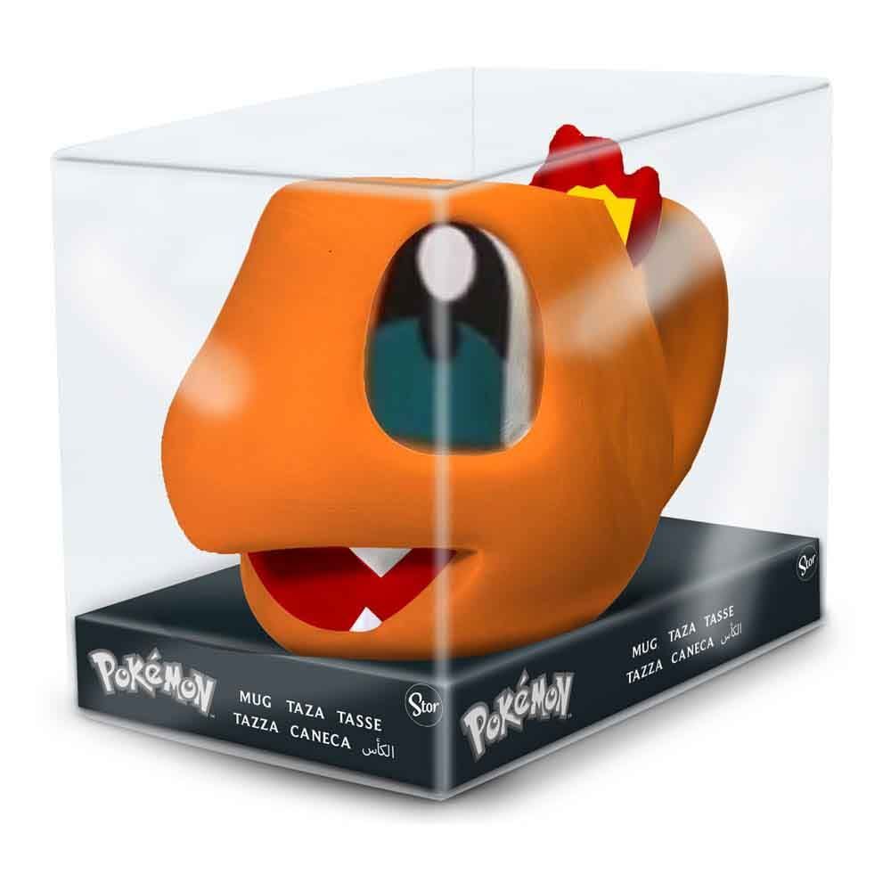 Pokémon 3D Tasse Glumanda 385 ml - pokechosto.shop