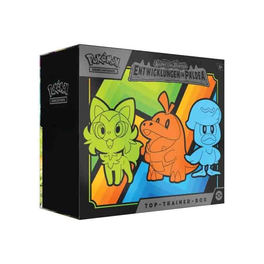 Pokemon Entwicklungen in Paldea Top Trainer Box Deutsch - pokechosto.shop