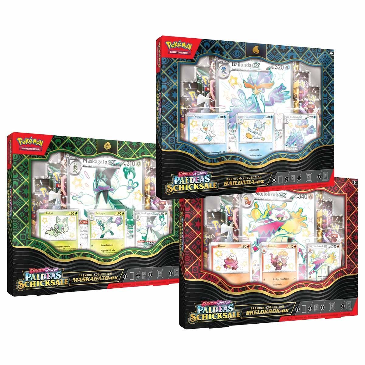 Pokemon Paldeas Schicksale Premium Kollektion EX Deutsch - pokechosto.shop