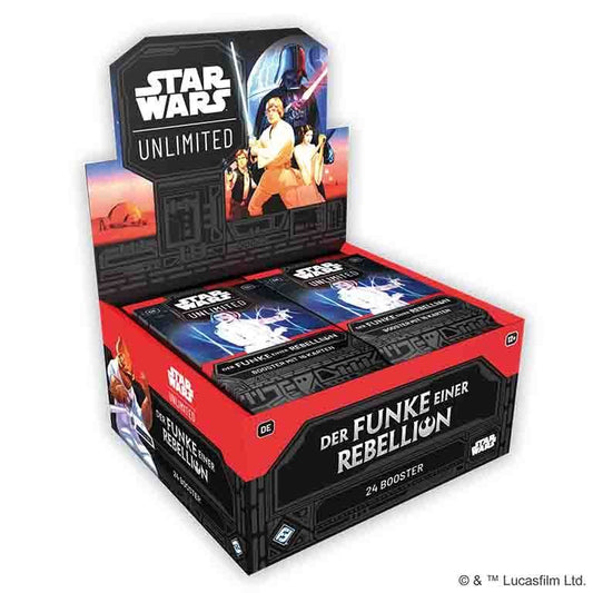Star Wars Unlimited - Der Funke einer Rebellion Booster Display (24 Booster) Deutsch - pokechosto.shop