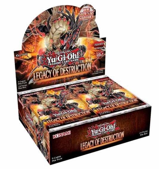 Yu-Gi-Oh! - Legacy of Destruction Booster Display - Deutsch / 1. Auflage - pokechosto.shop